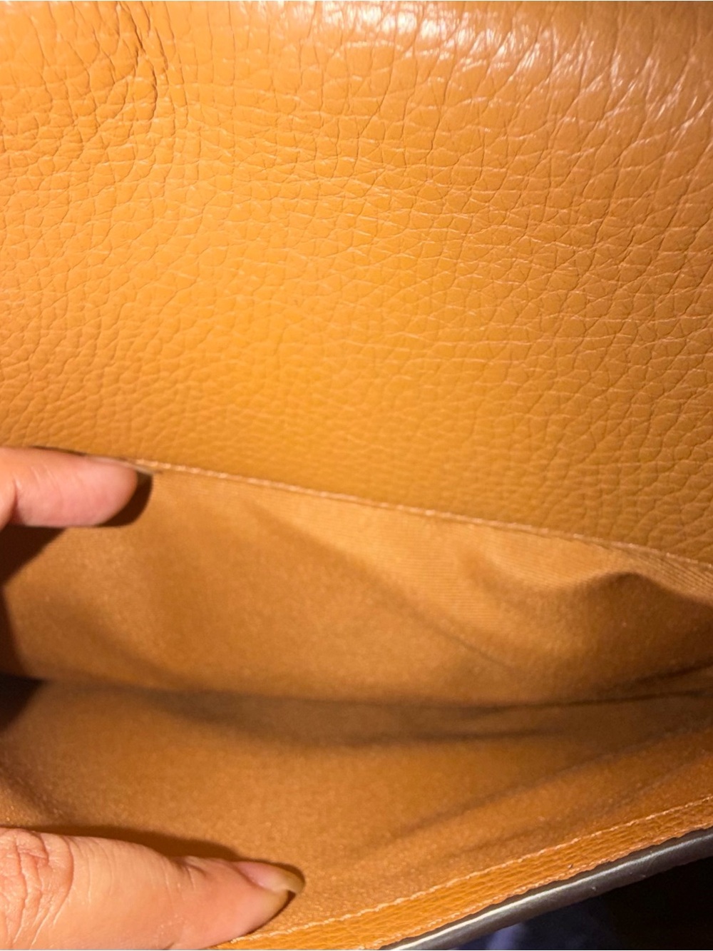 Coach Jes Light Saddle Brown Messenger Bag - Picture 8 of 13